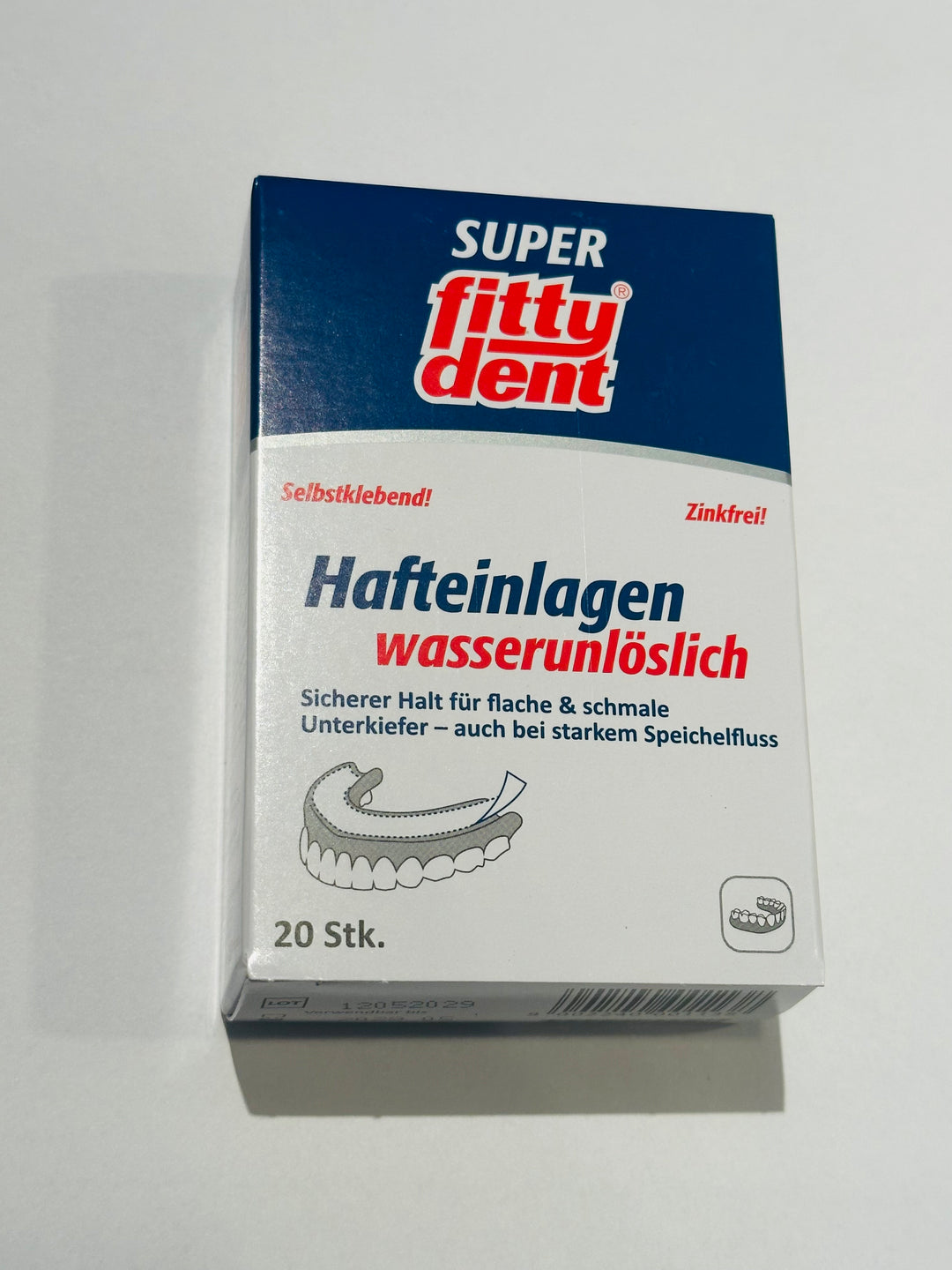 fittydent Hafteinlagen comfort