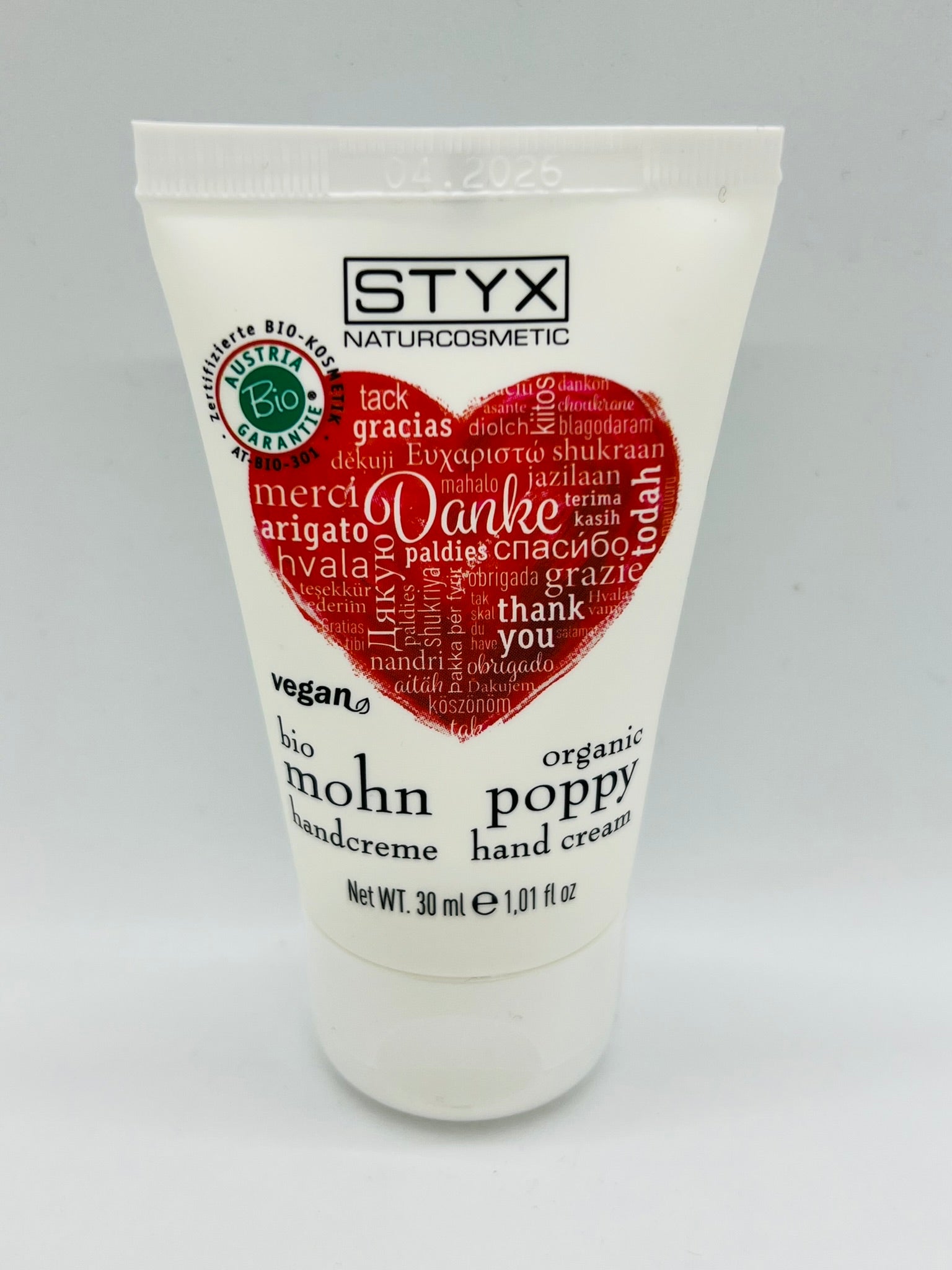 Durance Handcreme Sanfte Mohnblume 30ml – Französische Pflege Mit Natürlichem Duft