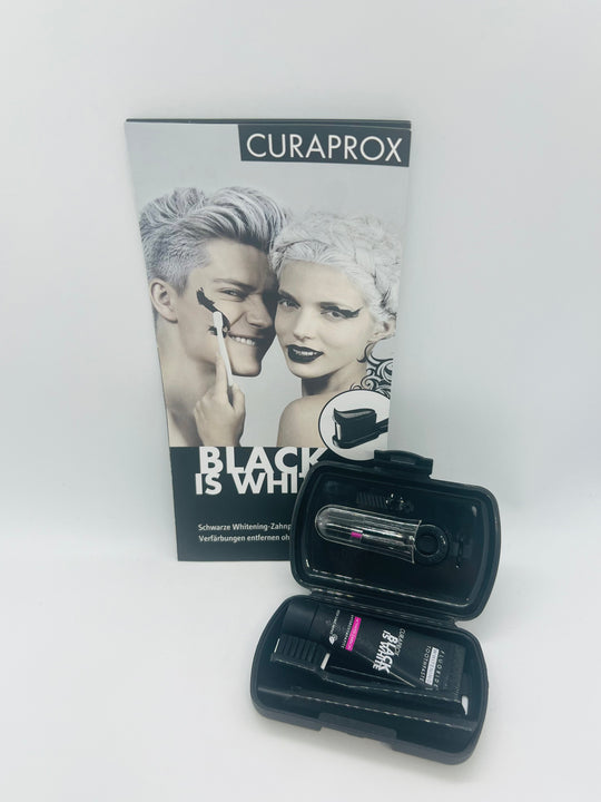 Curaprox Travel Box Black is white